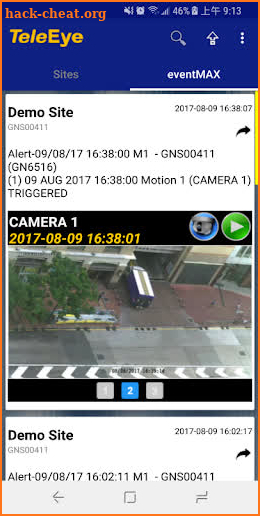 TeleEye iView HD for Phone screenshot