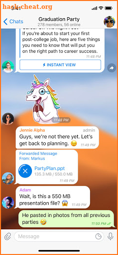 Telegram Messenger - Free Chat And Free Call screenshot