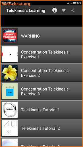 Telekinesis Training screenshot