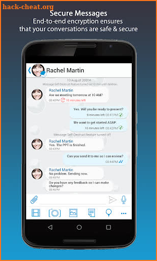 TeleMessage Messenger screenshot