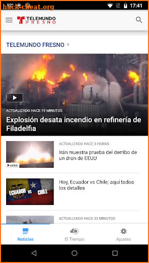 Telemundo Fresno screenshot