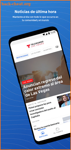 Telemundo Las Vegas: Noticias screenshot