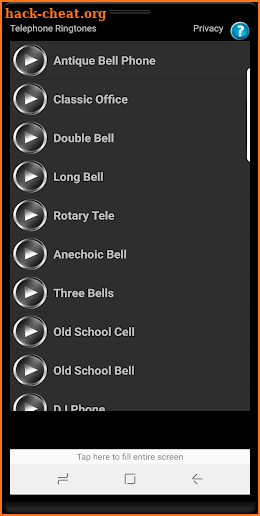 Telephone Ringtones screenshot