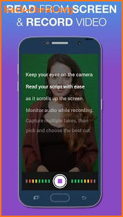 Teleprompter Video Creator screenshot