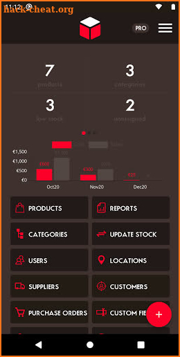 Telesto: Inventory Management screenshot