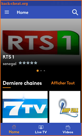 TELEVISION SENEGAL DIRECT screenshot