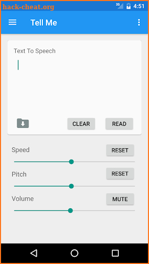 Tell Me - Text To Speech screenshot