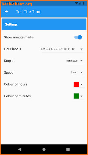 Tell The Time screenshot