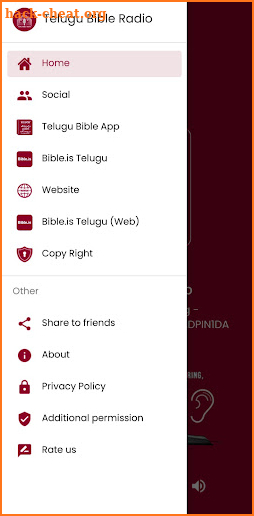 Telugu Bible Radio (తెలుగు) screenshot