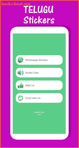 Telugu Stickers & Punch Audio Dialogues screenshot