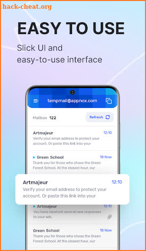 Temp Mail - Free Temporary Disposable Fake Inbox screenshot