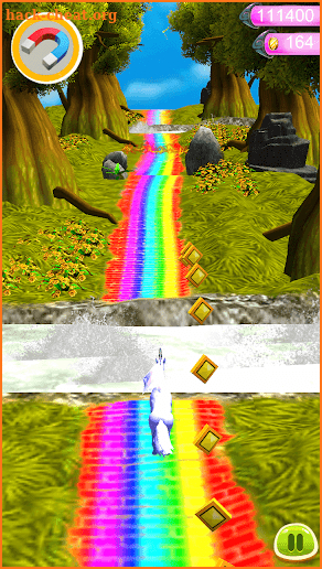 Temple Unicorn Dash 3D: Jungle Run Adventure screenshot