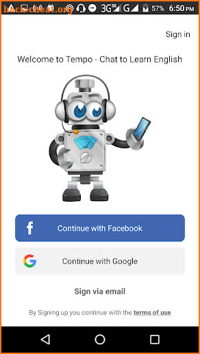 Tempo - Chat to Learn English screenshot