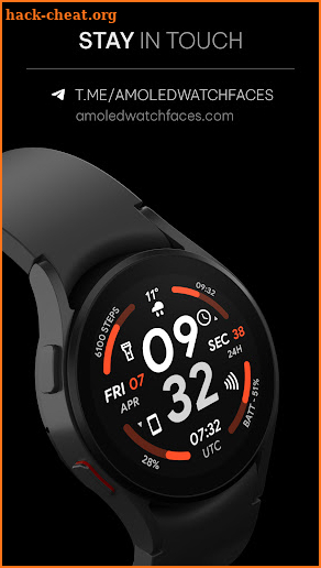 Tempo: Wear OS watch face screenshot