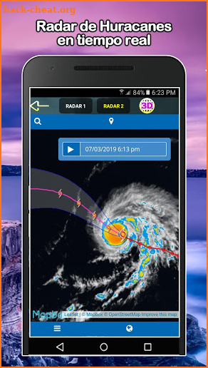 Temporada de Huracanes - Radares en vivo screenshot
