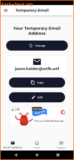 Temporary Email -Instant Email screenshot