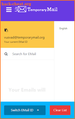 Temporary Mail - Temporary Email screenshot