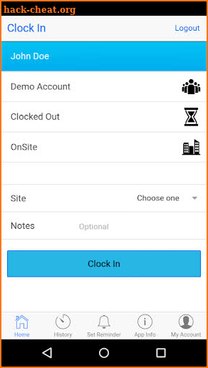 Tempus Employee Time Tracking screenshot