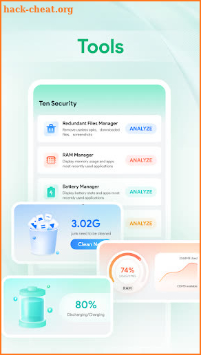 Ten Security: Clean, Antivirus screenshot