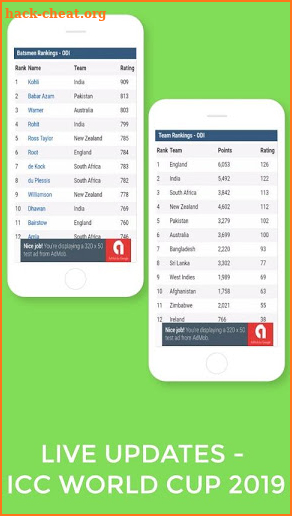 Ten Sports HD Info – Live  Cricket World Cup  info screenshot