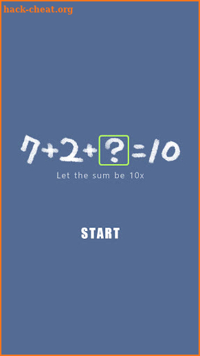 Tendoku, Number Puzzle, Make a sum be x10 screenshot