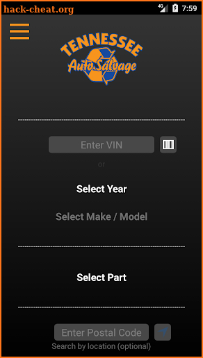 Tennessee Auto Salvage screenshot