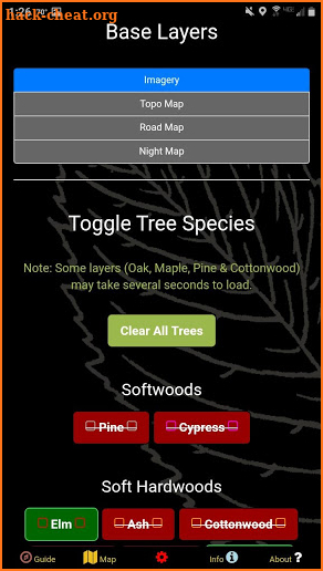 Tennessee Mushroom Forager Map Morels Chanterelles screenshot