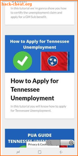 Tennessee Unemployment App screenshot