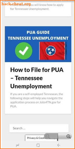 Tennessee Unemployment App screenshot