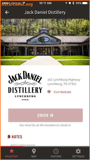 Tennessee Whiskey Trail screenshot