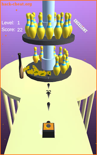 Tennis ball shooter screenshot