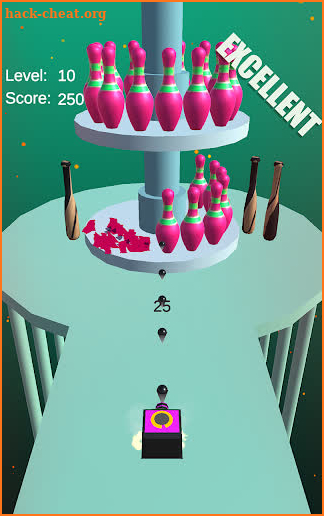 Tennis ball shooter screenshot