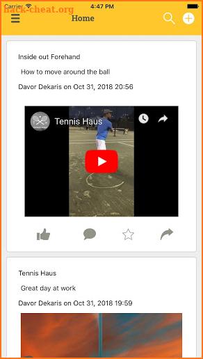 Tennis Haus screenshot