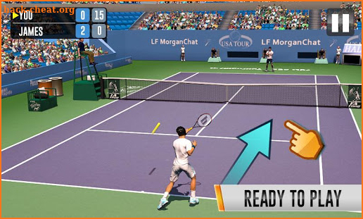 Tennis League 3D screenshot