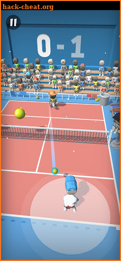 Tennis Little Heros 3D Game screenshot