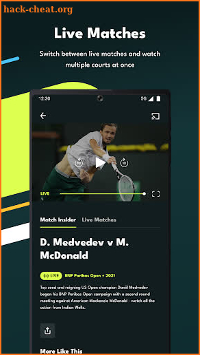 Tennis TV - Live Streaming screenshot