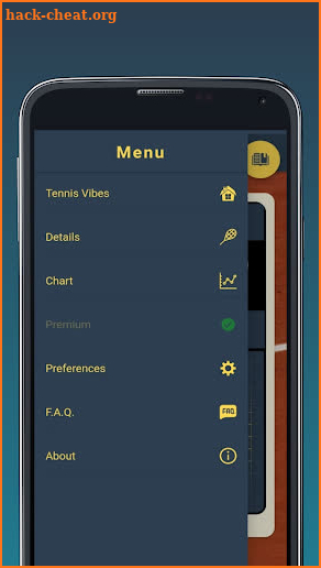 Tennis Vibes - Measure your Racket string tension screenshot