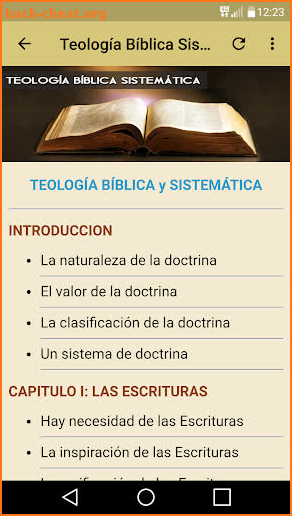 Teología Bíblica Sistemática screenshot