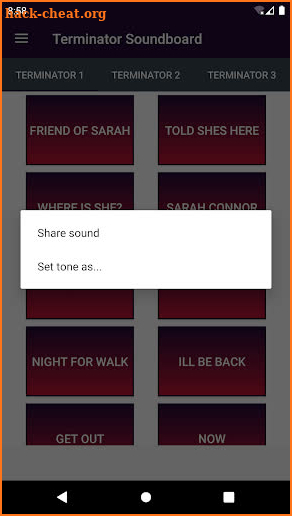 Terminator Soundboard screenshot