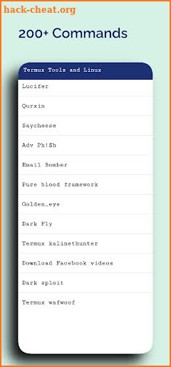 Termux Hacking - Linux Command screenshot