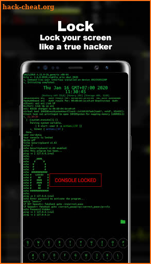 Termux Launcher - Aris Hacker Theme screenshot