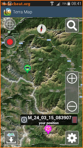 Terra Map PRO - Outdoor GPS screenshot