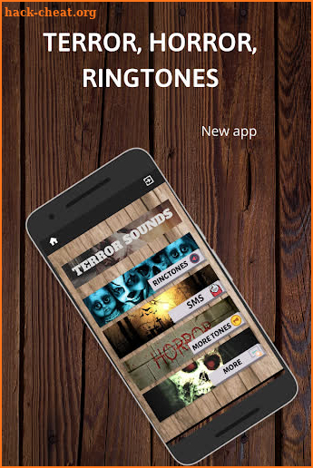 Terror, scary and horror, Ringtones. screenshot