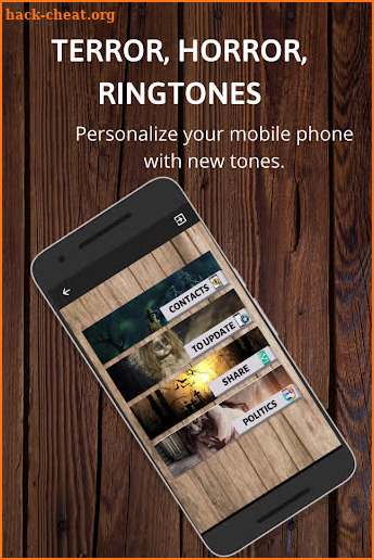 Terror, scary and horror, Ringtones. screenshot