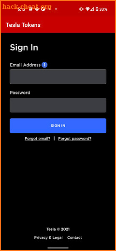 Tesla Tokens screenshot