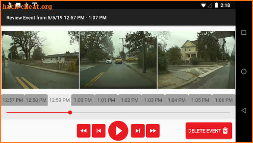 TeslaCam / Sentry Reviewer screenshot