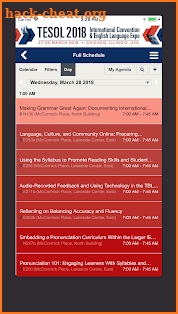 TESOL 2018 screenshot