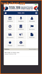 TESOL 2018 screenshot