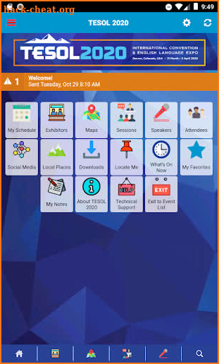 TESOL Conventions screenshot