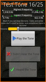 Test Your Hearing screenshot